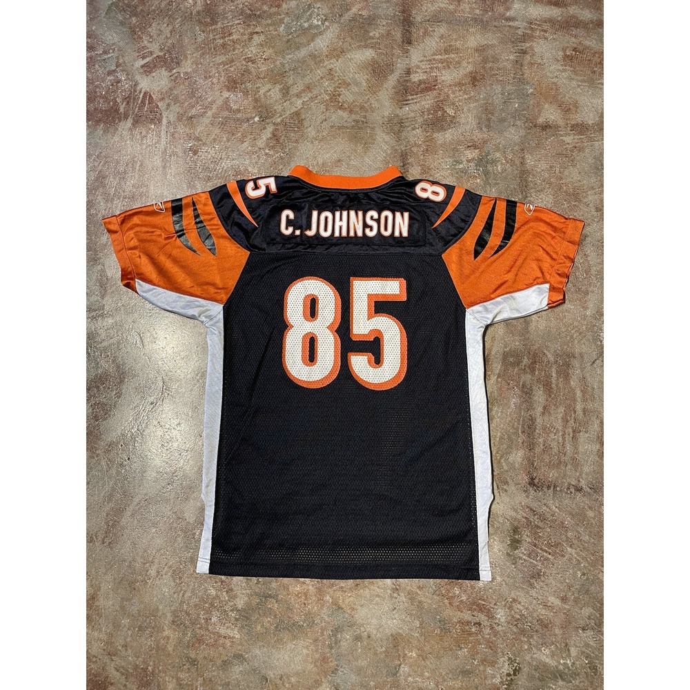 Chad Johnson Cincinnati Bears #85 NFL Football‎ Jersey Sz Youth XL * - Picture 11 of 12